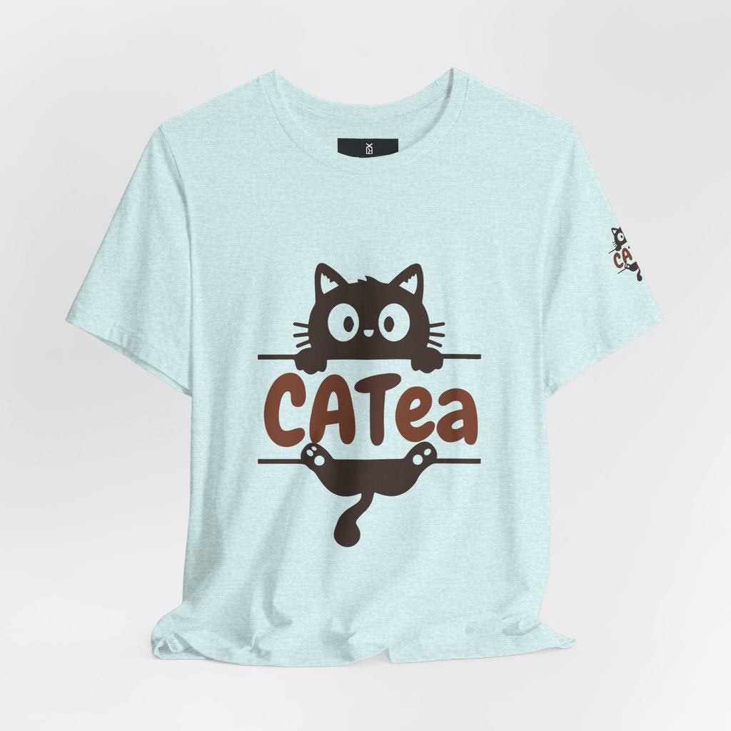 CATEa Cat Tee — Cute Cat Tea Pun Graphic T-Shirt