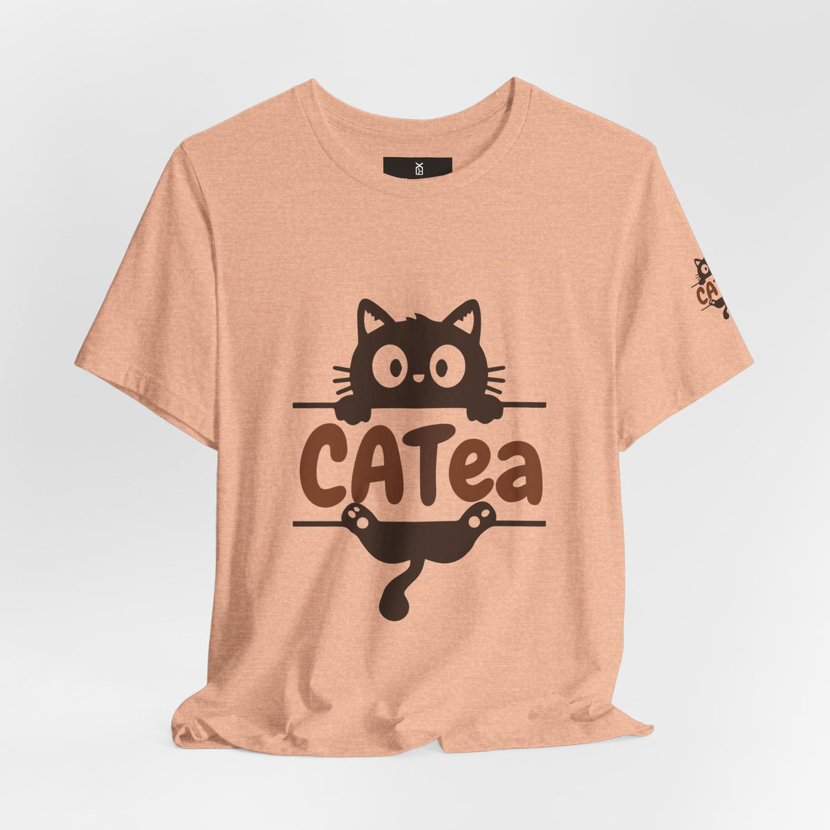CATEa Cat Tee — Cute Cat Tea Pun Graphic T-Shirt