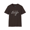 Future Lawyer T-Shirt — Aspiring Attorney Tee with Justice Scales
