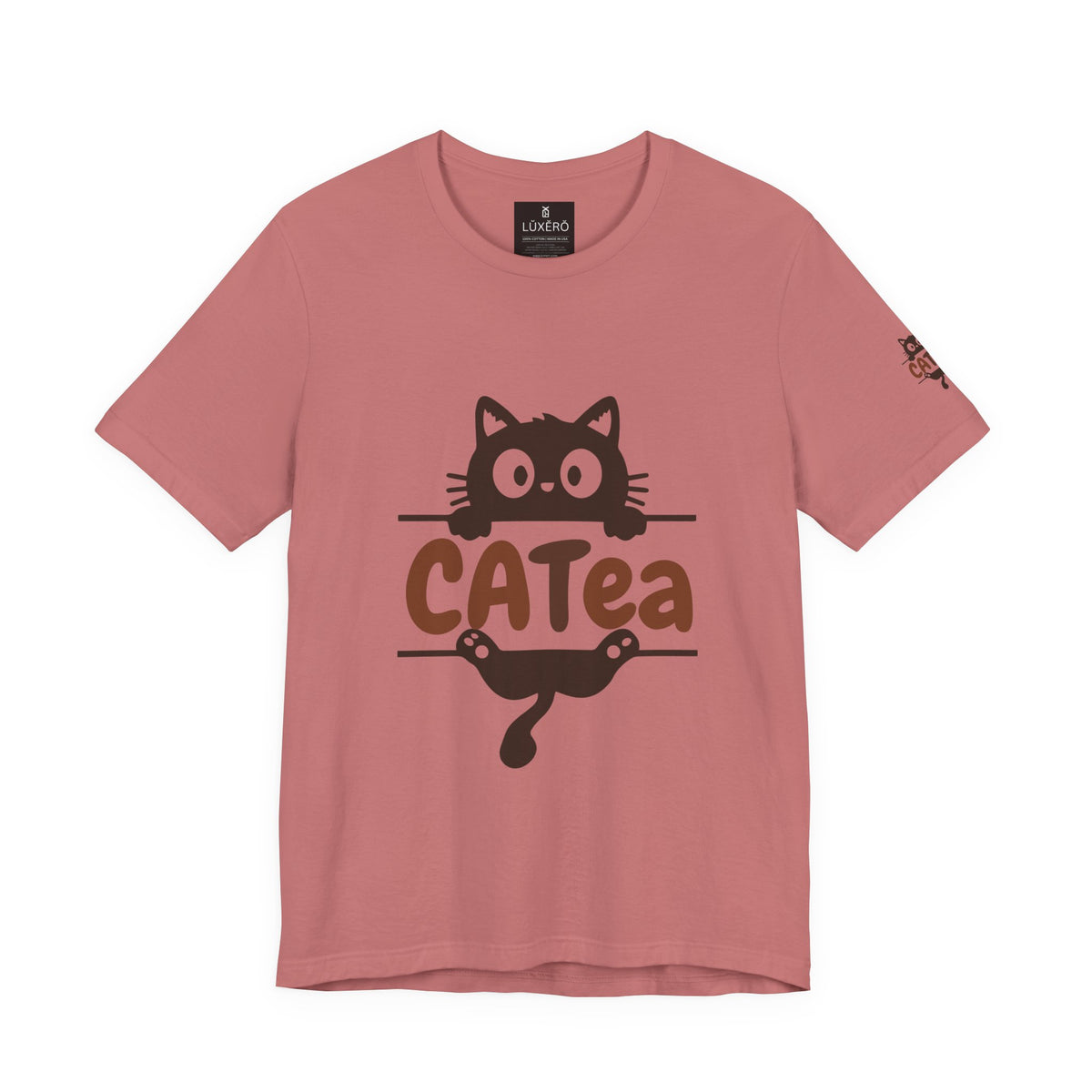 CATEa Cat Tee — Cute Cat Tea Pun Graphic T-Shirt