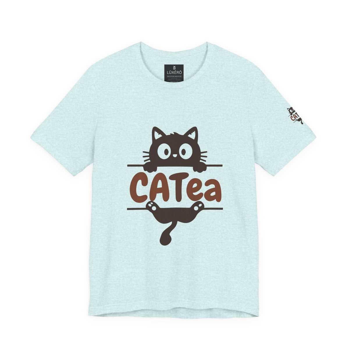 CATEa Cat Tee — Cute Cat Tea Pun Graphic T-Shirt