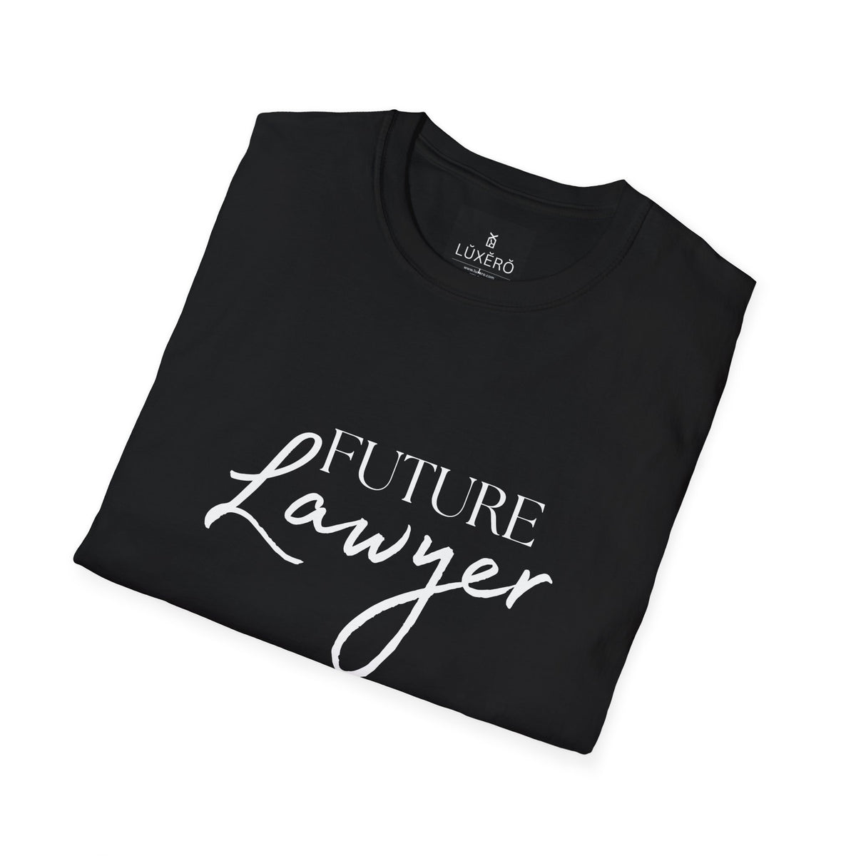 Future Lawyer T-Shirt — Aspiring Attorney Tee with Justice Scales