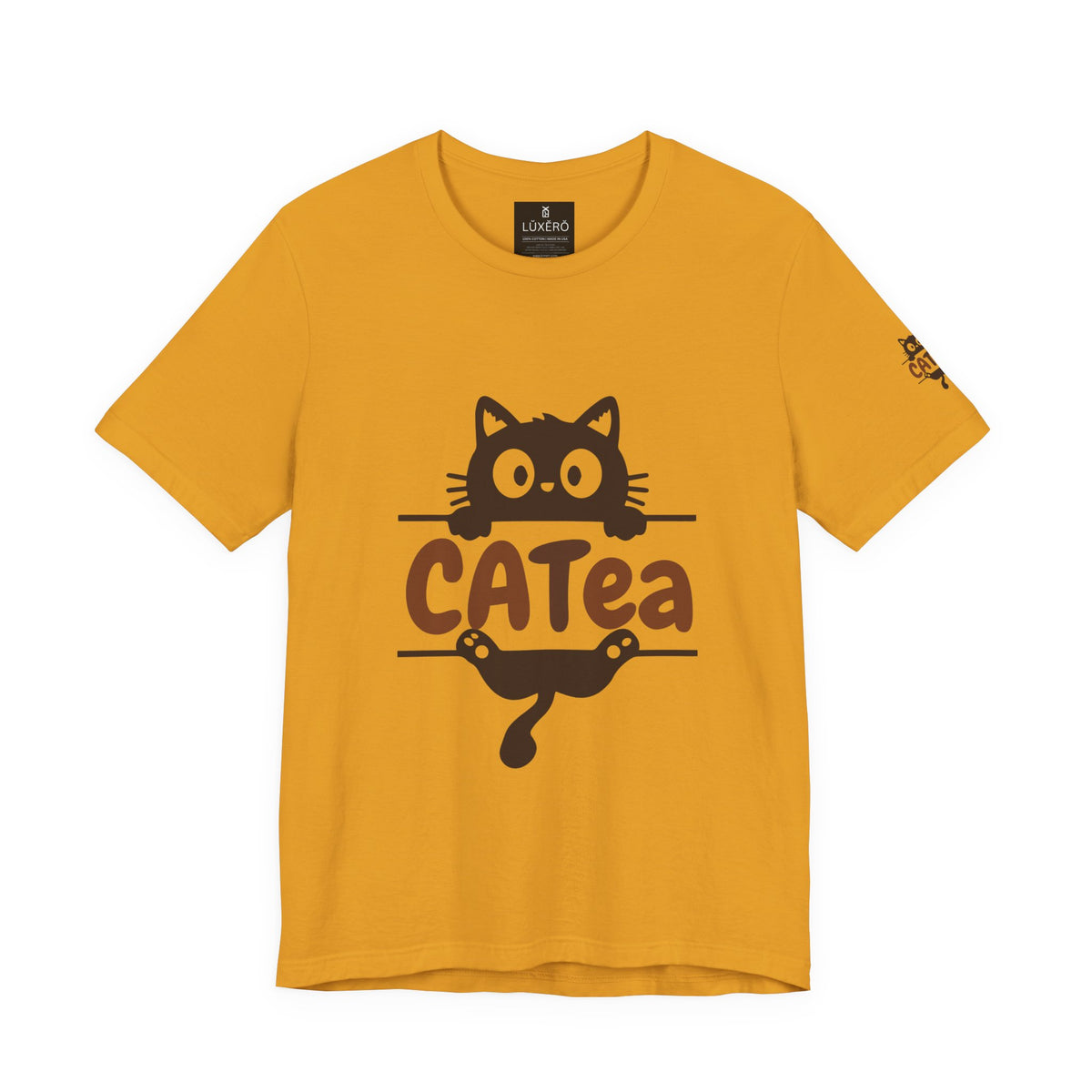 CATEa Cat Tee — Cute Cat Tea Pun Graphic T-Shirt