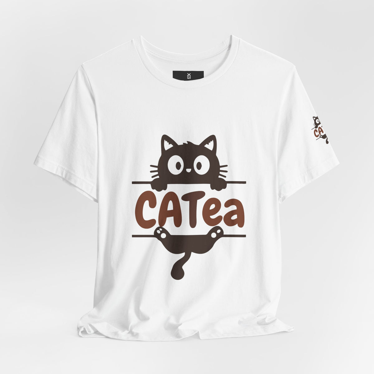 CATEa Cat Tee — Cute Cat Tea Pun Graphic T-Shirt