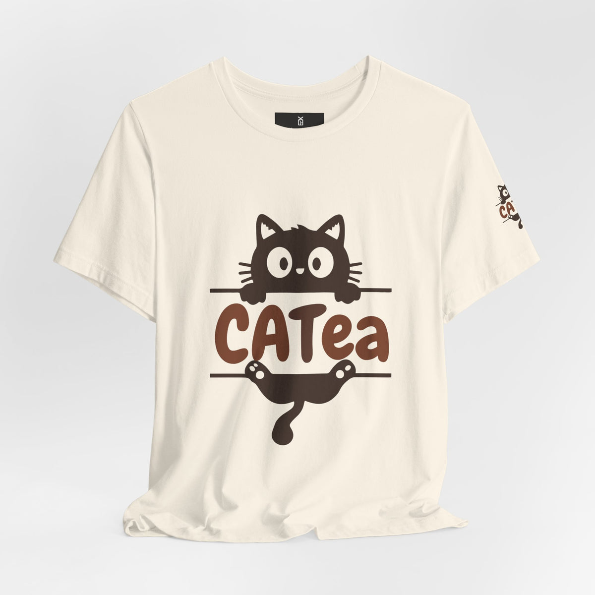 CATEa Cat Tee — Cute Cat Tea Pun Graphic T-Shirt