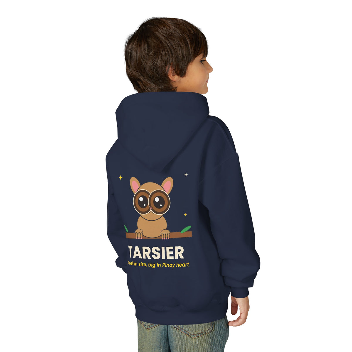Tarsier Kids Hoodie — Cute Cartoon Tarsier Sweatshirt for Children