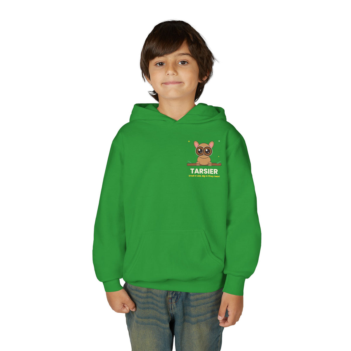 Tarsier Kids Hoodie — Cute Cartoon Tarsier Sweatshirt for Children